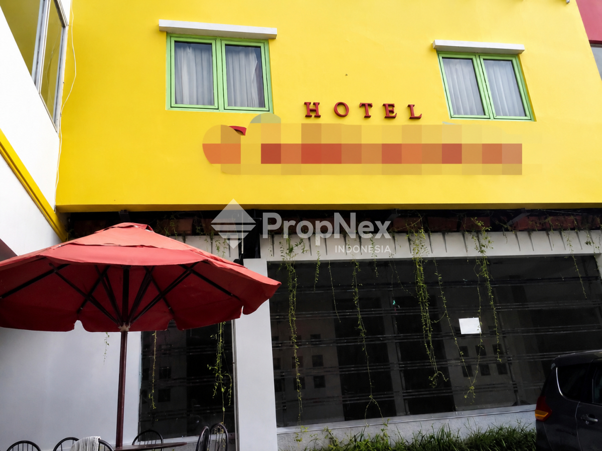 Murah ( Under Appraisal ) Hotel 2 di Sayap Pasteur Occupancy 65%